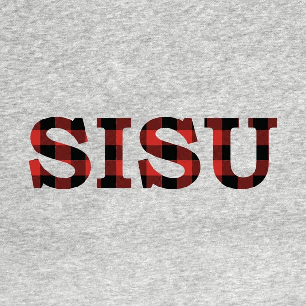 Upper Peninsula SISU Pride Flannel Design by DoctorWatsonDesigns